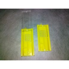 Klícka zasílací - žlutý plast